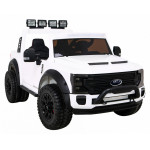 Elektrické autíčko - Ford Super Duty - biele